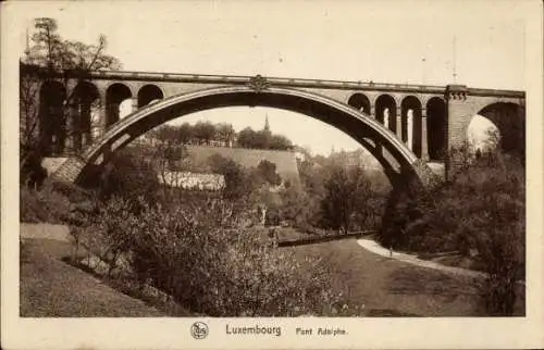 CPA Luxembourg Luxembourg, Pont Adolphe