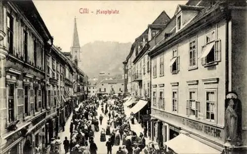 Ak Celje Cilli Slowenien, Hauptplatz