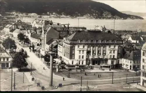 Ak Trondhjem Trondheim Norwegen, Torvet, Kreuzung