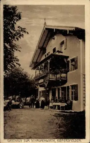 Ak Kiefersfelden Oberbayern, Gasthaus zum Schaupenwirth