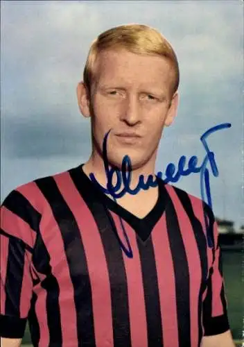 Ak Deutscher Fußballspieler Karl Heinz Schnellinger, AC Mailand, Mexico 1970