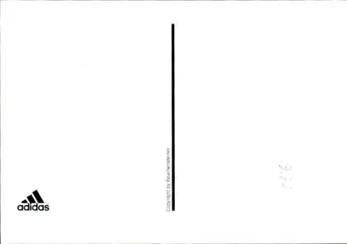 Ak Fußballspieler Oliver Kahn, Autogramm