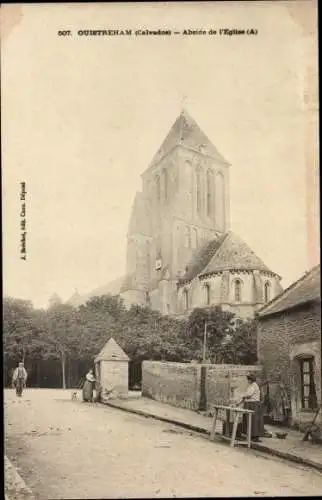 Ak Ouistreham Calvados, Abside de l'Eglise