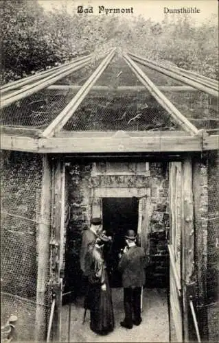 Ak Bad Pyrmont in Niedersachsen, Dunsthöhle