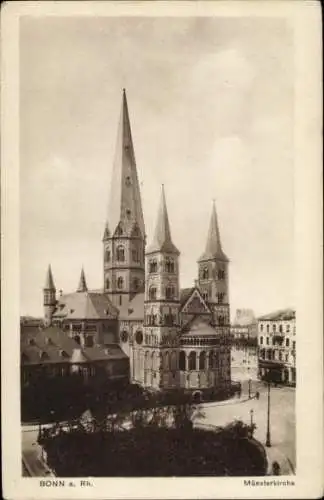 Ak Bonn am Rhein,  Münsterkirche