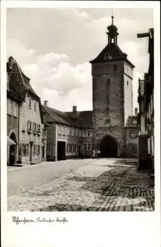 Ak Uffenheim in Mittelfranken, Altes Rathaus