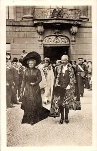 Ak Kaiserin Auguste Viktoria, Kaiser Wilhelm II.