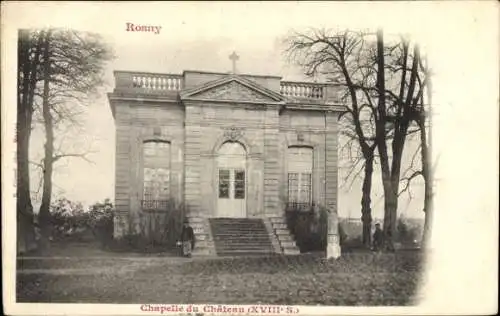 Ak Rosny sur Seine Yvelines, Schlosskapelle