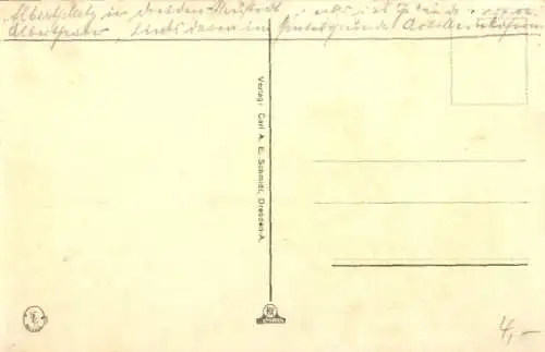 Ak Dresden Neustadt, Albertplatz