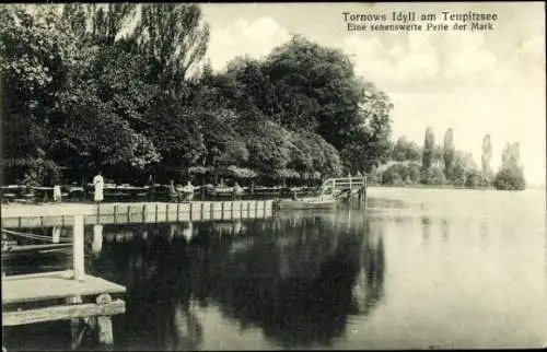 Ak Tornow Teupitz in der Mark, Tornows Idyll am Teupitzsee