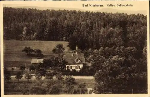 Ak Bad Kissingen Unterfranken Bayern, Kaffee Ballingshain