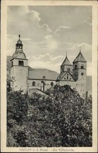 Ak Karden an der Mosel, Stiftskirche