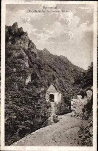 Ak Bernkastel an der Mosel, Kapelle in der Bernkasteller Schweiz