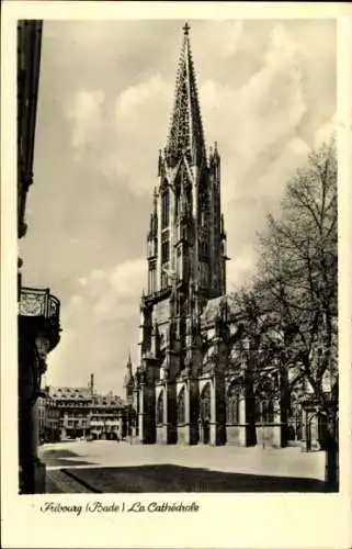 Ak Freiburg im Breisgau, Kathedrale