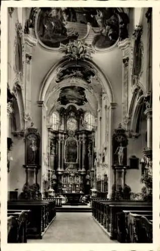 Ak Bad Säckingen am Hochrhein, Pfarrkirche St. Martin