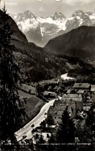 Ak Melleck Schneizlreuth Berchtesgadener Land, Gesamtansicht