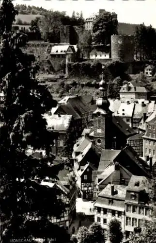 Ak Monschau Montjoie in der Eifel, Gesamtansicht