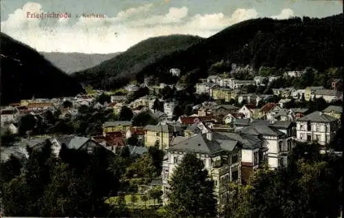 Ak Friedrichroda im Thüringer Wald, Gesamtansicht