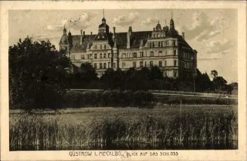 Ak Güstrow in Mecklenburg, Schloss Güstrow