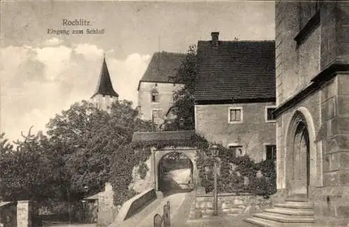 Ak Rochlitz an der Mulde Sachsen, Schloss Rochlitz