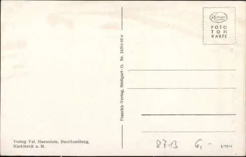 Ak Marktbreit am Main Unterfranken, Gesamtansicht
