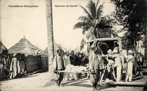 Ak Senegal, Tirailleurs, Gesundheitsdienst