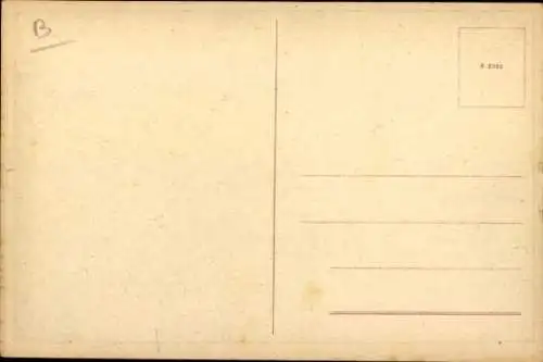 Künstler Ak Links, Karel, Kinder in einem Fass als Boot