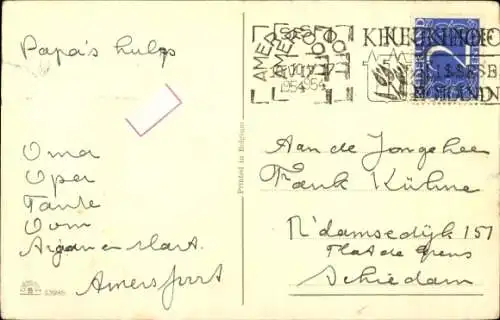 Ak Tischler bei der Arbeit, Tiere, Ente, Hund, Schreiner