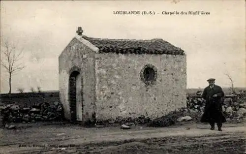 Ak Loublande Deux Sèvres, Chapelle des Rinfillières