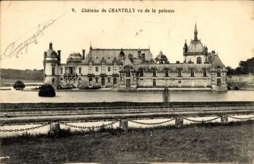 Ak Chantilly Oise, Schloss