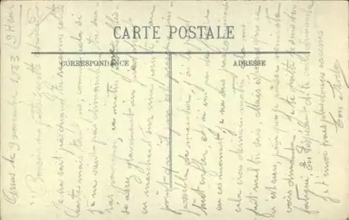 Ak Arras Pas de Calais, zerstörtes Gebäude
