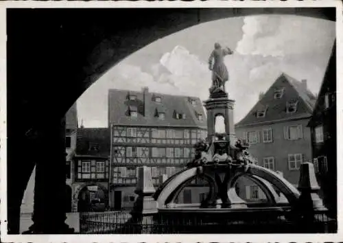 Ak Colmar Kolmar Elsass Haut Rhin, Roesselmann Brunnen