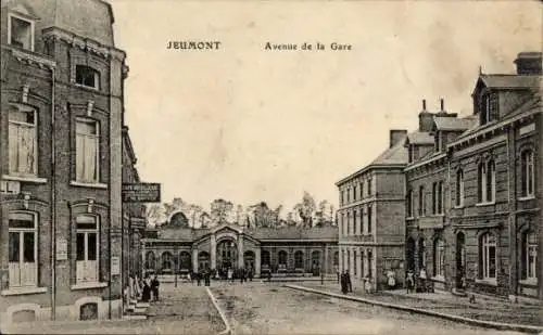 Ak Jeumont Nord, Avenue de la Gare