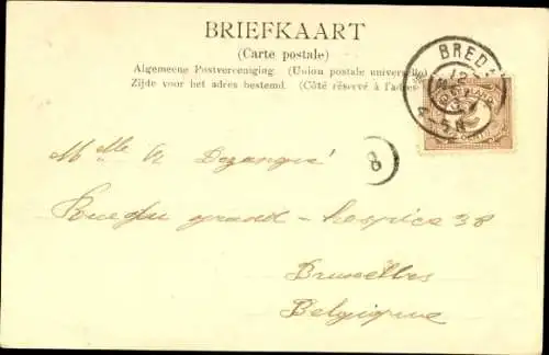 Ak Breda Nordbrabant Niederlande, Haagdijk