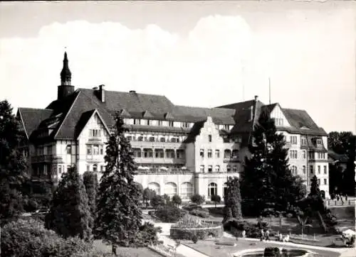 Ak Kudowa Zdrój Bad Kudowa Schlesien, Sanatorium Polonia