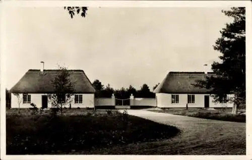 Ak Loenen op de Veluwe Gelderland, Häuser, Straße