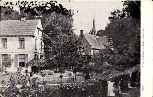 Ak Lage Vuursche Baarn Utrecht Niederlande, Kerk en Pastorie