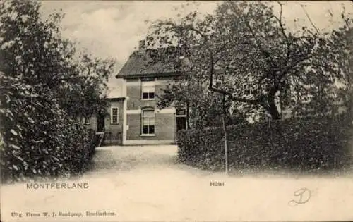 Ak Montferland Gelderland Niederlande, Hotel