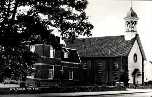 Ak Overdinkel Losser Overijssel, N. H. Kerk