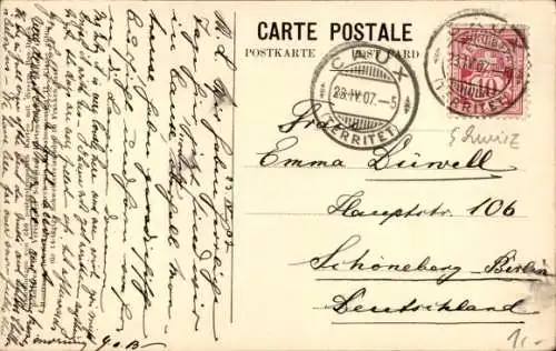 Ak Territet Montreux Kt. Waadt Schweiz, vue générale, Clarens 