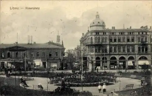 Ak Liepaja Libau Lettland, Rosenplatz