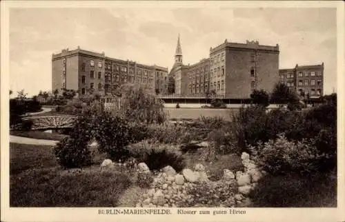 Ak Berlin Tempelhof Marienfelde, Kloster zum guten Hirten