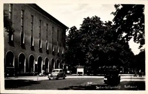 Ak Berlin Zehlendorf, Rathaus