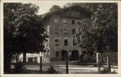 Foto Ak Empfing Traunstein in Oberbayern, Gasthaus