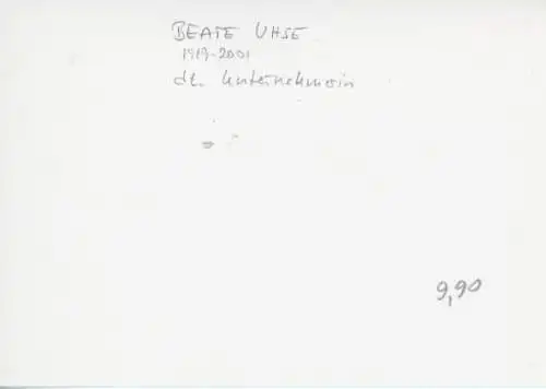 Autogramm Beate Uhse, Ulli R. Uhse