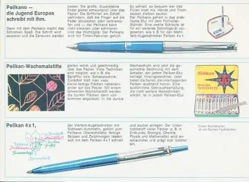 Stundenplan Pelikan Markana, Pelikano