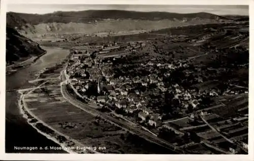 Ak Neumagen an der Mosel, Fliegeraufnahme