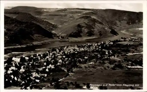 Ak Neumagen an der Mosel, Fliegeraufnahme