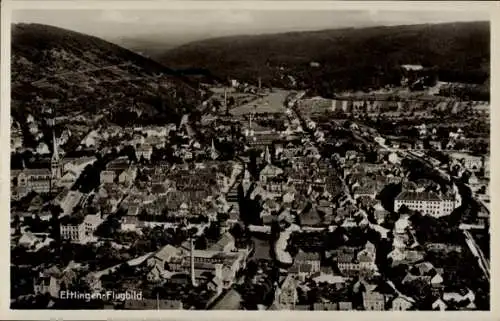 Ak Ettlingen in Baden, Fliegeraufnahme