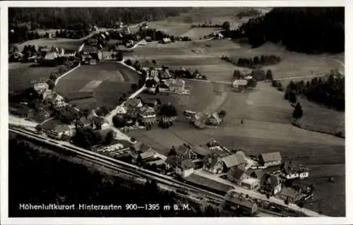 Ak Hinterzarten im Schwarzwald, Fliegeraufnahme